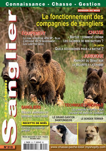 Sanglier et ses Chasses - Décembre 2022