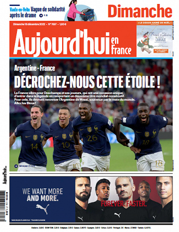 Aujourd’hui en France - 18 Décembre 2022