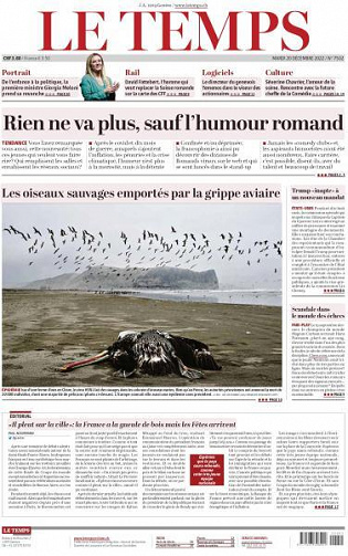 Le Temps - 20 Décembre 2022