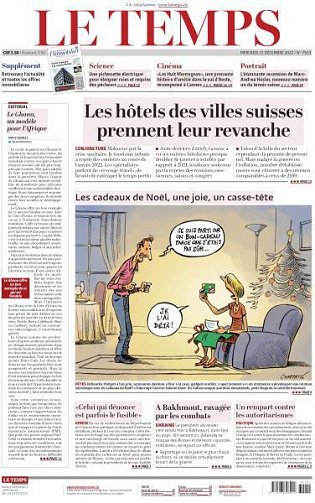 Le Temps - 21 Décembre 2022