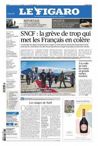 Le Figaro du Jeudi 22 Décembre 2022