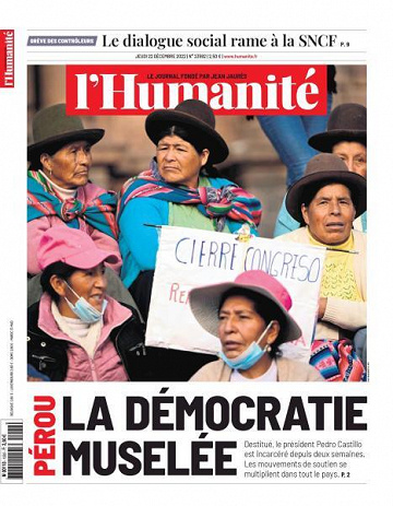 L’Humanite - 22 Décembre 2022