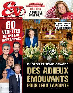 Échos Vedettes - 24 Décembre 2022