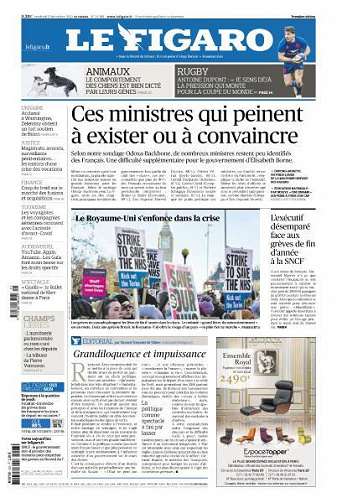 Le Figaro du Vendredi 23 Décembre 2022