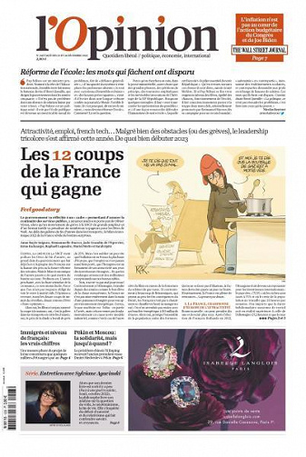 L’Opinion - 23-24 Décembre 2022