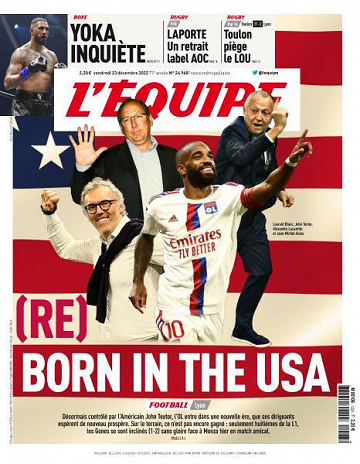 L’equipe du Vendredi 23 Décembre 2022