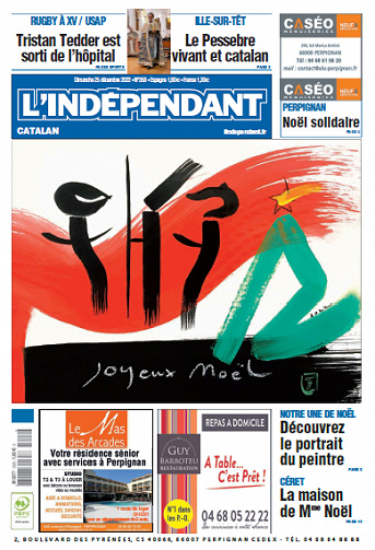 L'indépendant Catalan du Dimanche 25 Décembre 2022