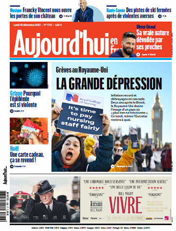Aujourd’hui en France - 26 Décembre 2022