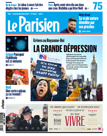 Le Parisien - 26 Décembre 2022