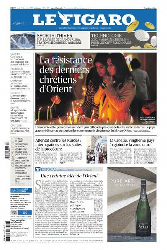 Le Figaro du Lundi 26 Décembre 2022