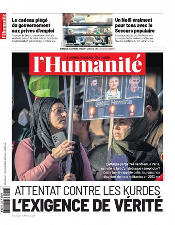 L’Humanite - 26 Décembre 2022