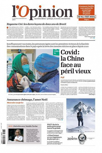 L’Opinion - 26 Décembre 2022