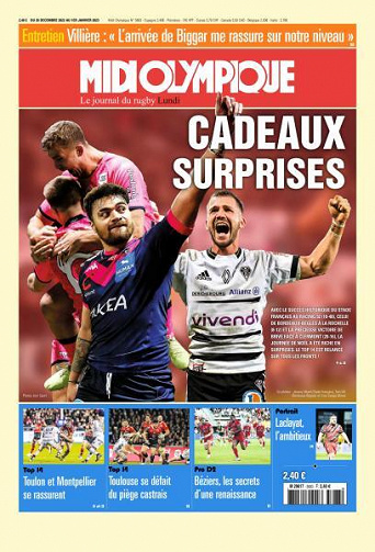 Midi Olympique Rouge - 26 Décembre 2022