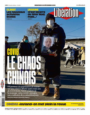 Libération du Mercredi 28 Décembre 2022