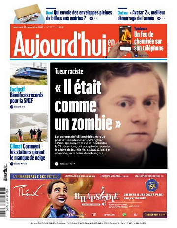 Aujourd’hui en France - 28 Décembre 2022