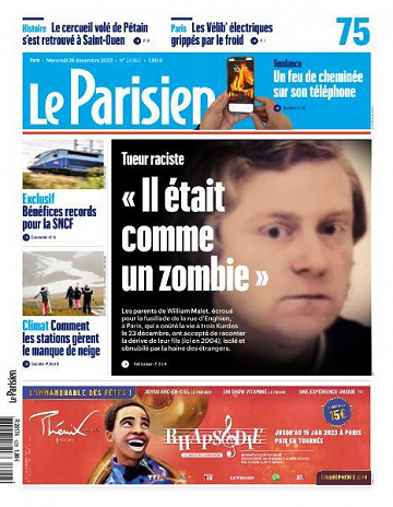 Le Parisien - 28 Décembre 2022