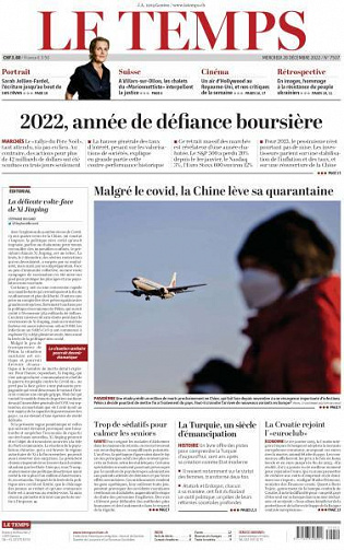 Le Temps - 28 Décembre 2022