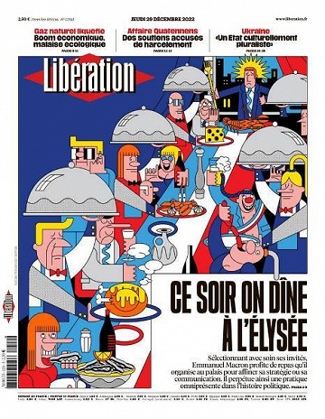 Libération du Jeudi 29 Décembre 2022
