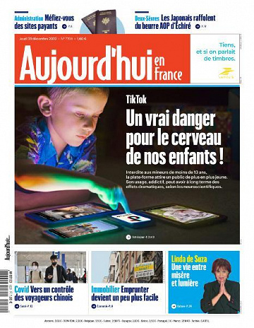 Aujourd’hui en France - 29 Décembre 2022