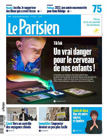 Le Parisien - 29 Décembre 2022