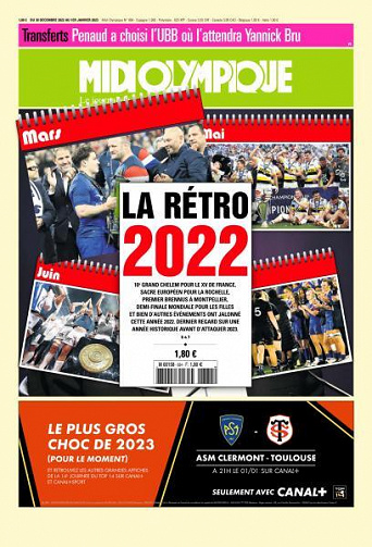 Midi Olympique Vert - 30 Décembre 2022