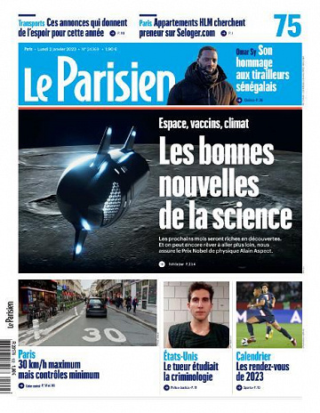 Le Parisien - 2 Janvier 2023