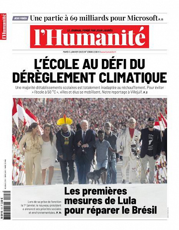 L’Humanite - 3 Janvier 2023
