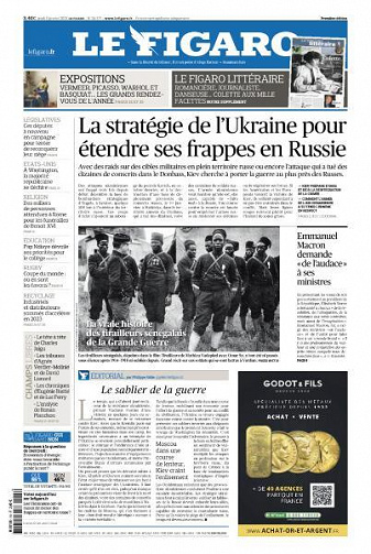 Le Figaro du Jeudi 5 Janvier 2023