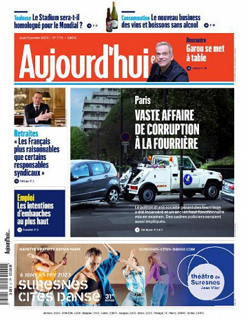 Aujourd’hui en France - 5 Janvier 2023