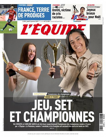 L’equipe du Jeudi 5 Janvier 2023