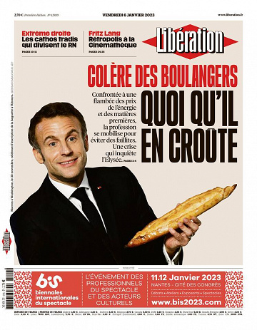 Libération du Vendredi 6 Janvier 2023