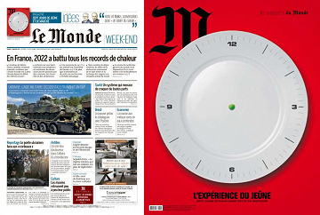 Pack Le Monde + M le Magazine du Monde - 7 Janvier 2023