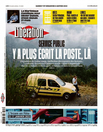 Libération du Samedi 7 et Dimanche 8 Janvier 2023