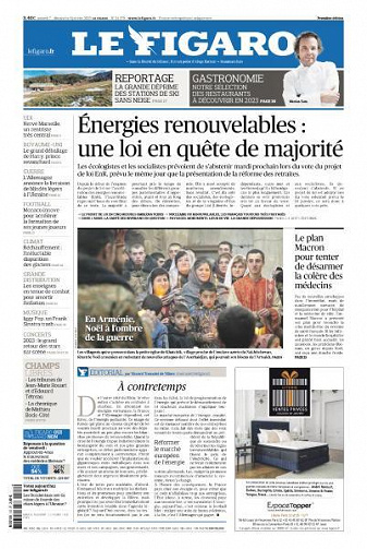 Le Figaro du Samedi 7 et Dimanche 8 Janvier 2023