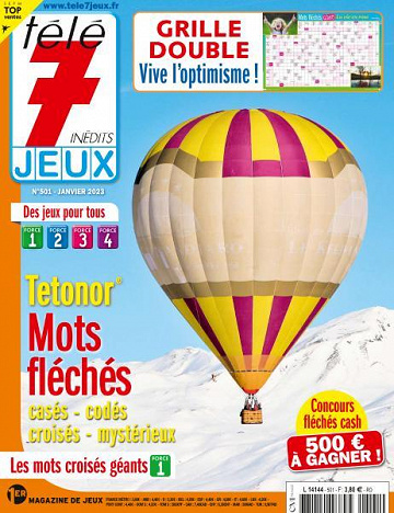 Télé 7 Jeux - Janvier 2023