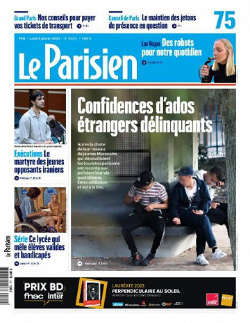 Le Parisien - 9 Janvier 2023