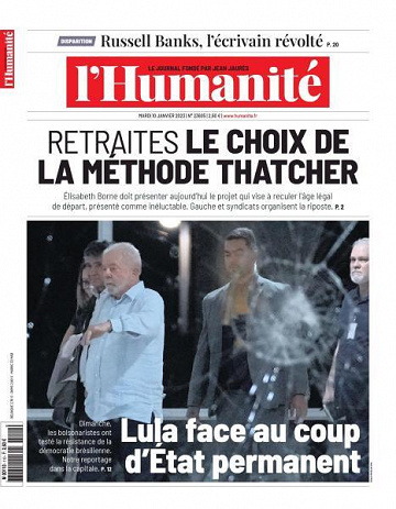 L’Humanite - 10 Janvier 2023