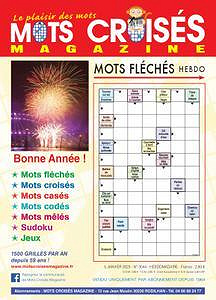 Mots Croisés Magazine - 5 Janvier 2023