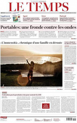 Le Temps - 11 Janvier 2023