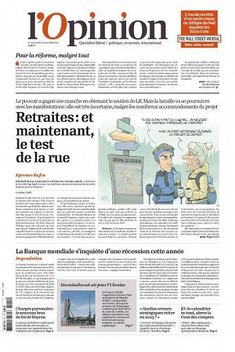 L’Opinion - 11 Janvier 2023