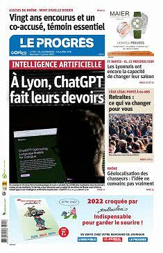 Le Progres du Mercredi 11 janvier 2023
