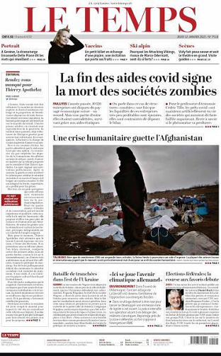 Le Temps - 12 Janvier 2023