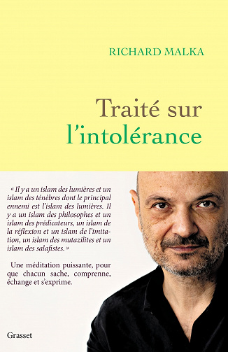 Traité sur l'intolérance Richard Malka (Rentrée Littérature 2023)