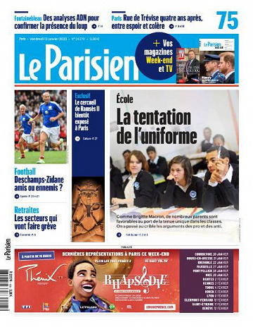 Le Parisien - 13 Janvier 2023