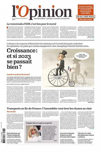 L’Opinion - 13-14 Janvier 2023