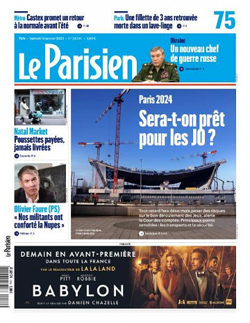 Le Parisien - 14 Janvier 2023