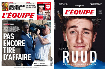 Pack L’Equipe + L’Equipe Magazine - Samedi 14 Janvier 2023