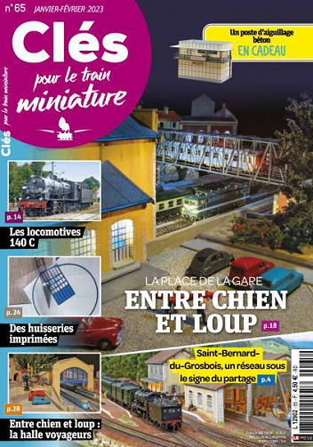 Clés pour le train miniature - Janvier-Février 2023