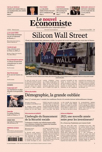 Le nouvel Economiste - 13 Janvier 2023