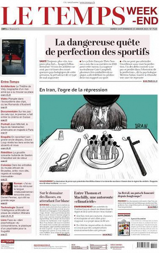 Le Temps - 14-15 Janvier 2023